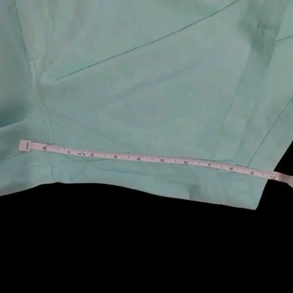 NWT Polo Ralph Lauren Mens 32 Linen Cotton Mint Green Classic Fit Shorts Travel